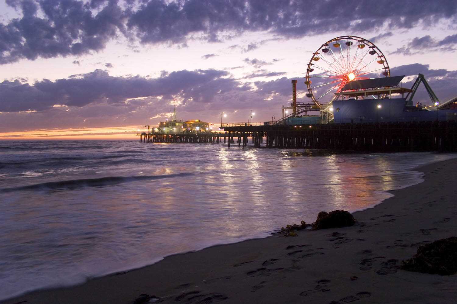 Venice Beach sightseeing tour: Santa Monica Pier